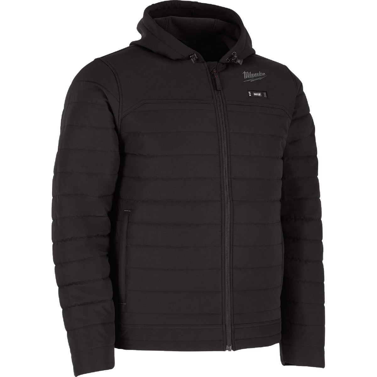 Milwaukee M12 AXIS Men's Black Cordless Heated Jacket, M Image 4