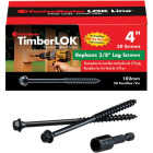 Fastenmaster Timberlok 4 In. Countersunk Hex Washer Structure Screw (50-Count) Image 1