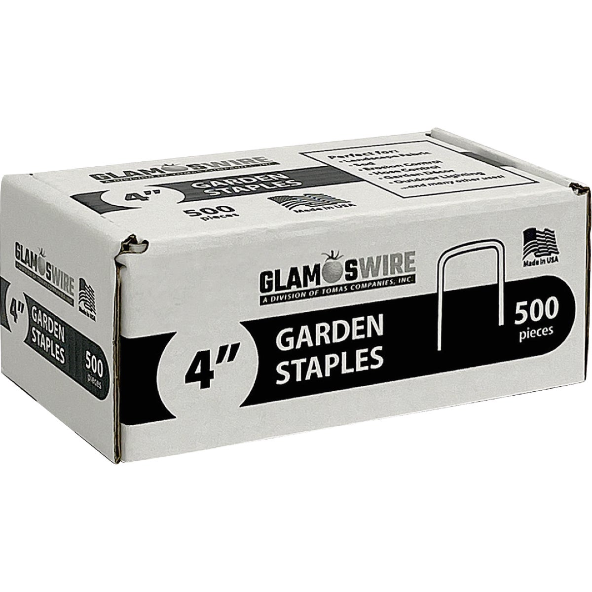Glamos 4 In. Garden Staple (500-Pack) Image 2