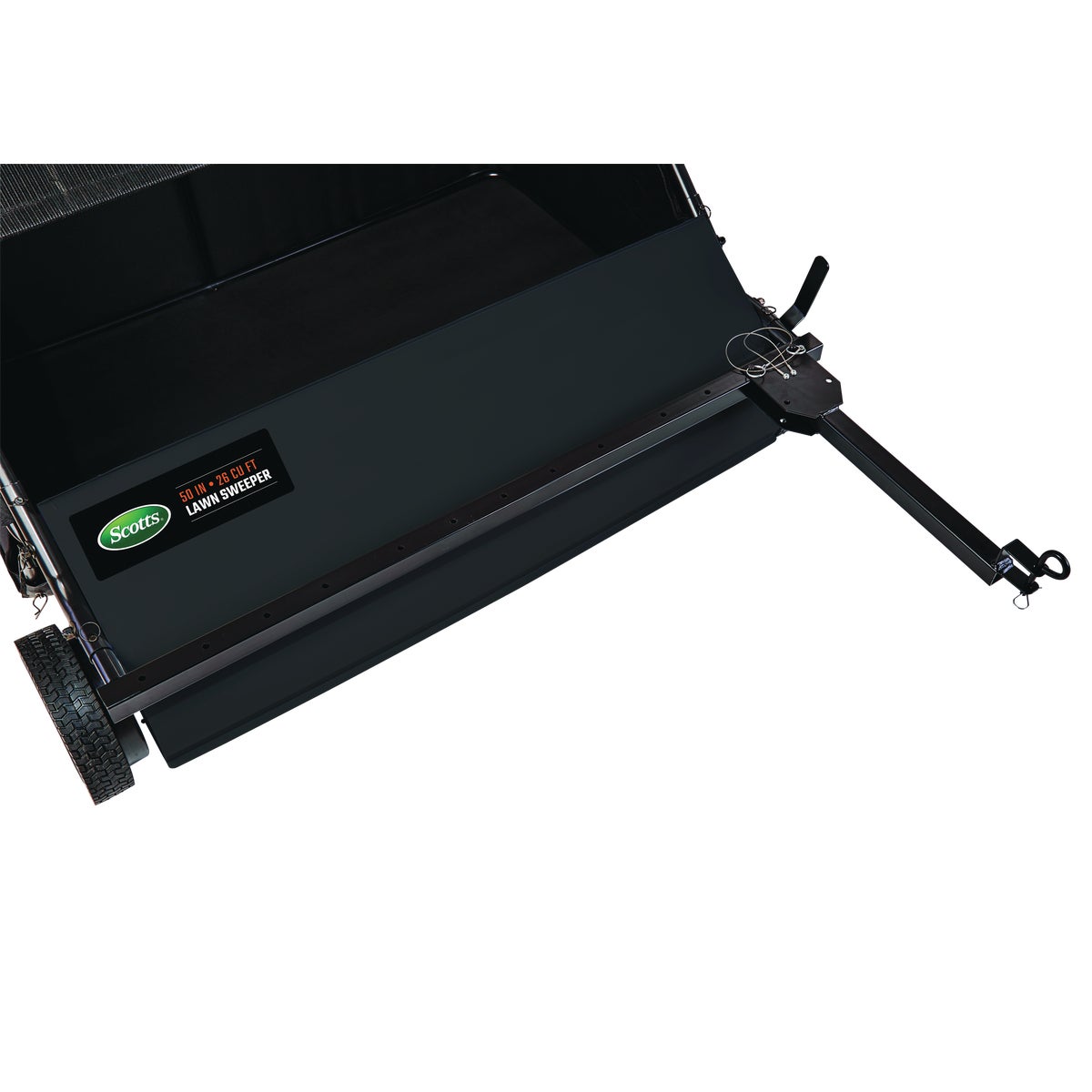 Scotts 50 In. 26 Cu. Ft. Tow-Behind Lawn Sweeper Image 2