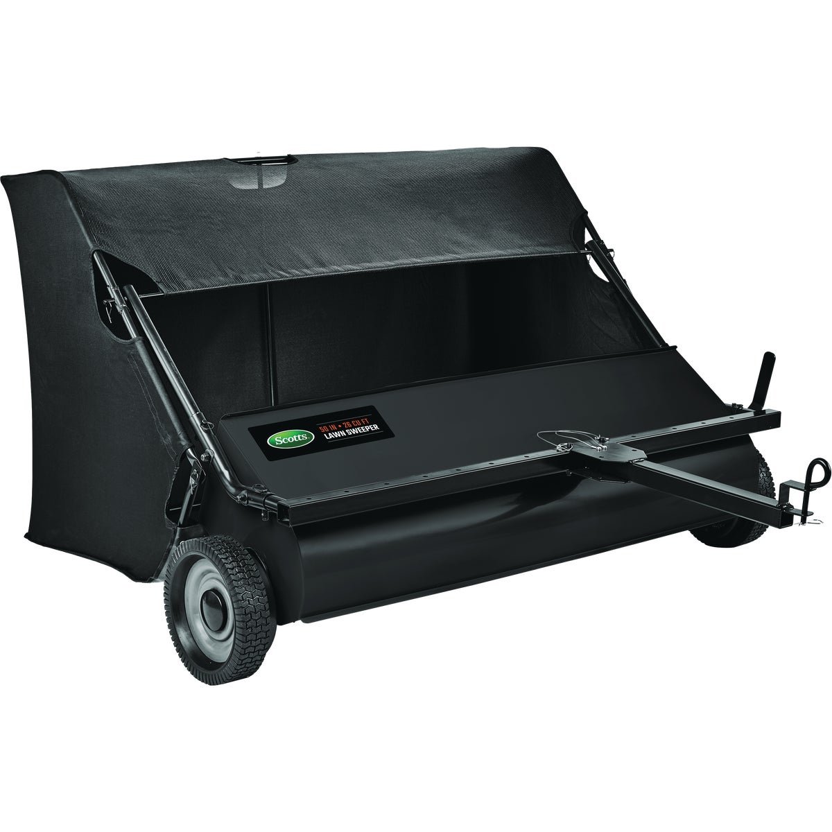 Scotts 50 In. 26 Cu. Ft. Tow-Behind Lawn Sweeper