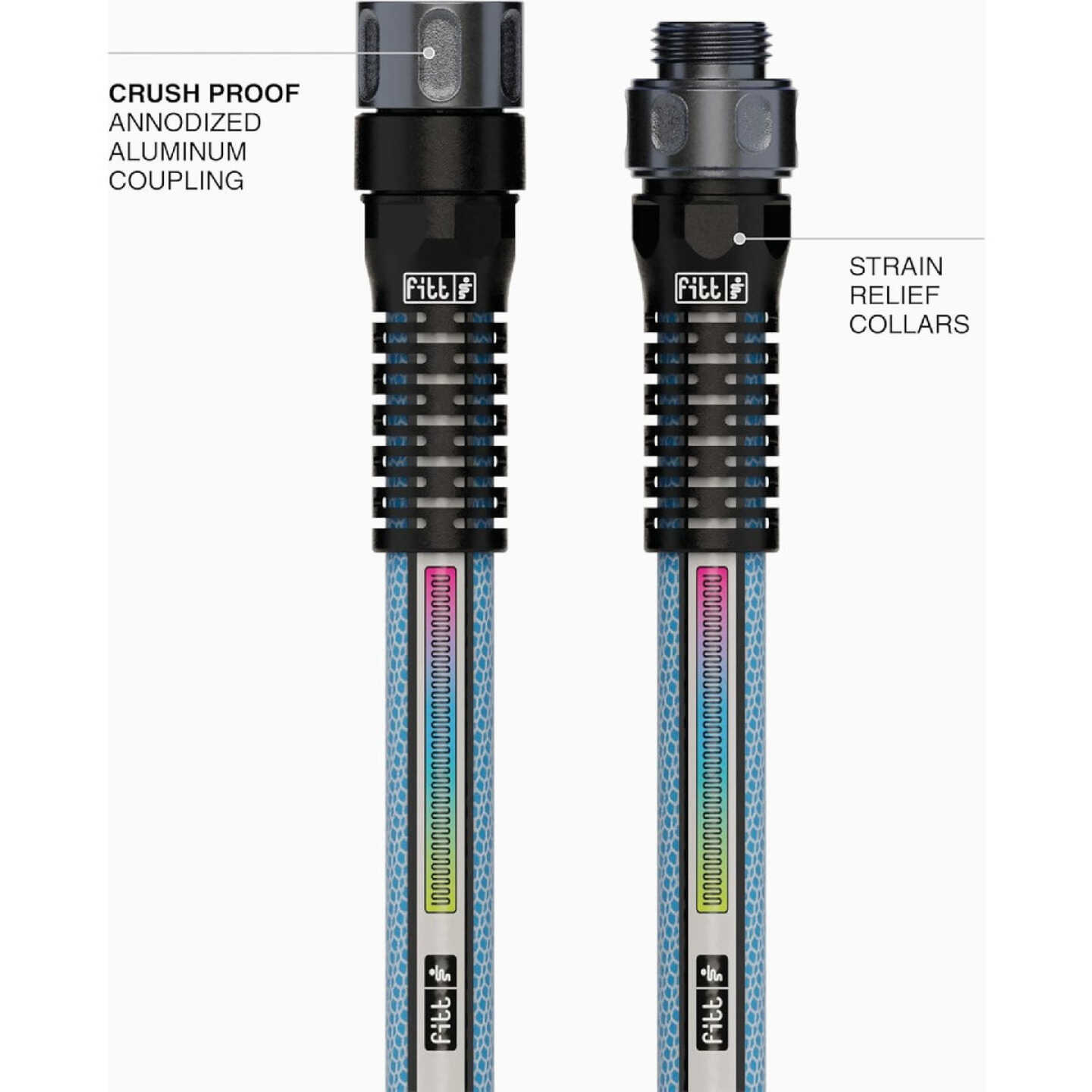 Fitt Aquamaster 5/8 In. Dia. x 100 Ft. Hybrid Garden Hose Image 3