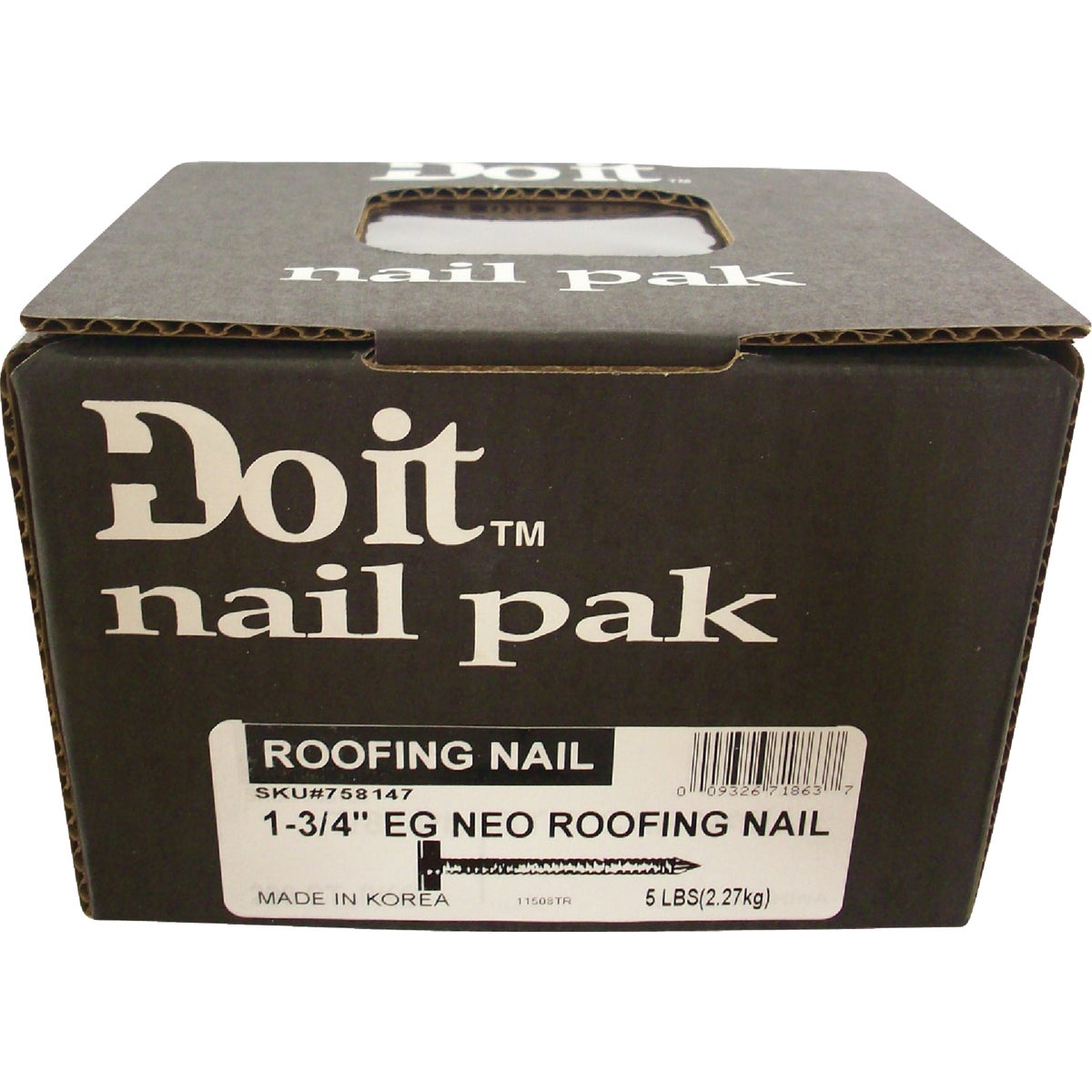 Do it 1-3/4 In. Hot Galvanized Roofing Nails (107-Count, 1 Lb.). Image 1