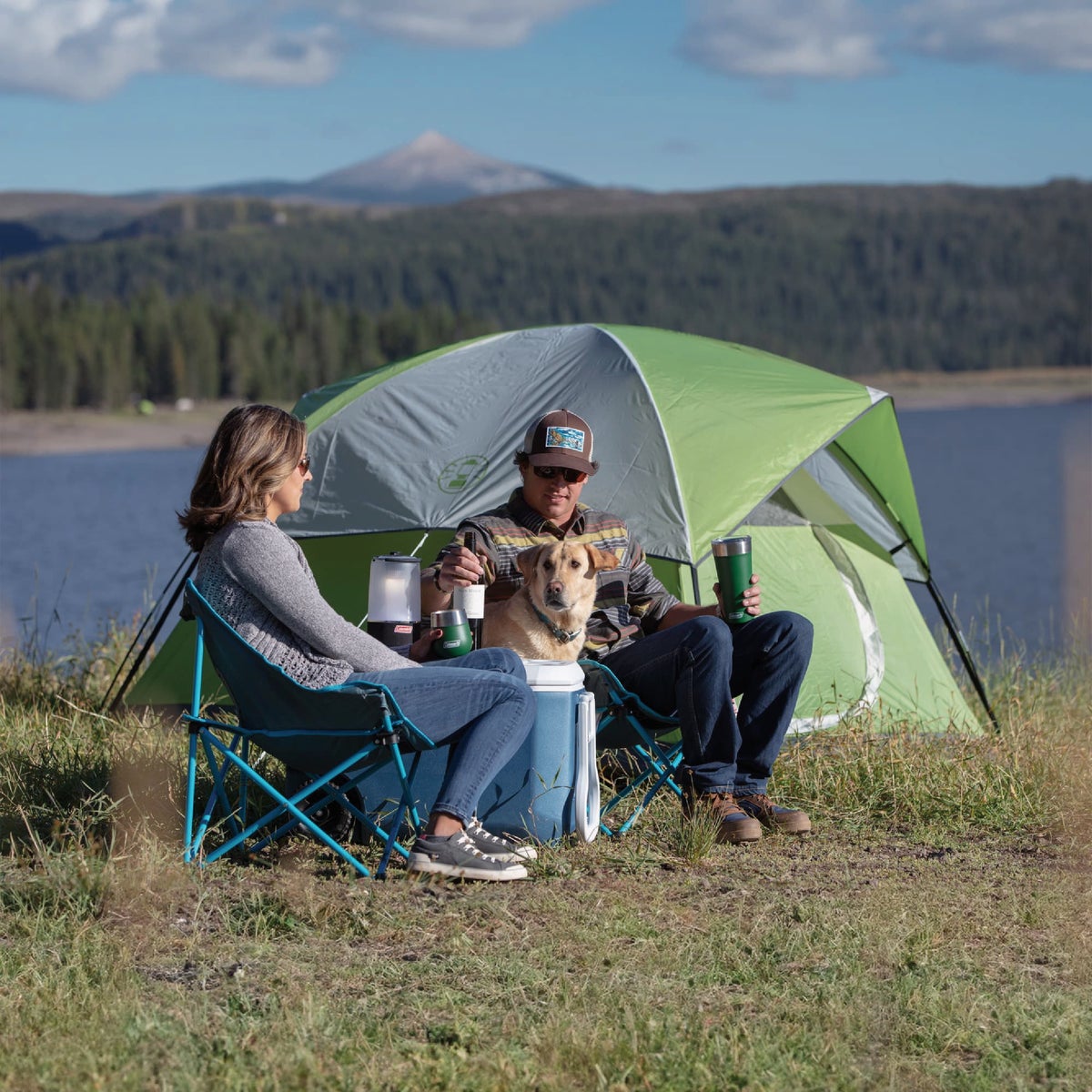 Coleman 4-Person Sundome Dome Camping Tent Image 2