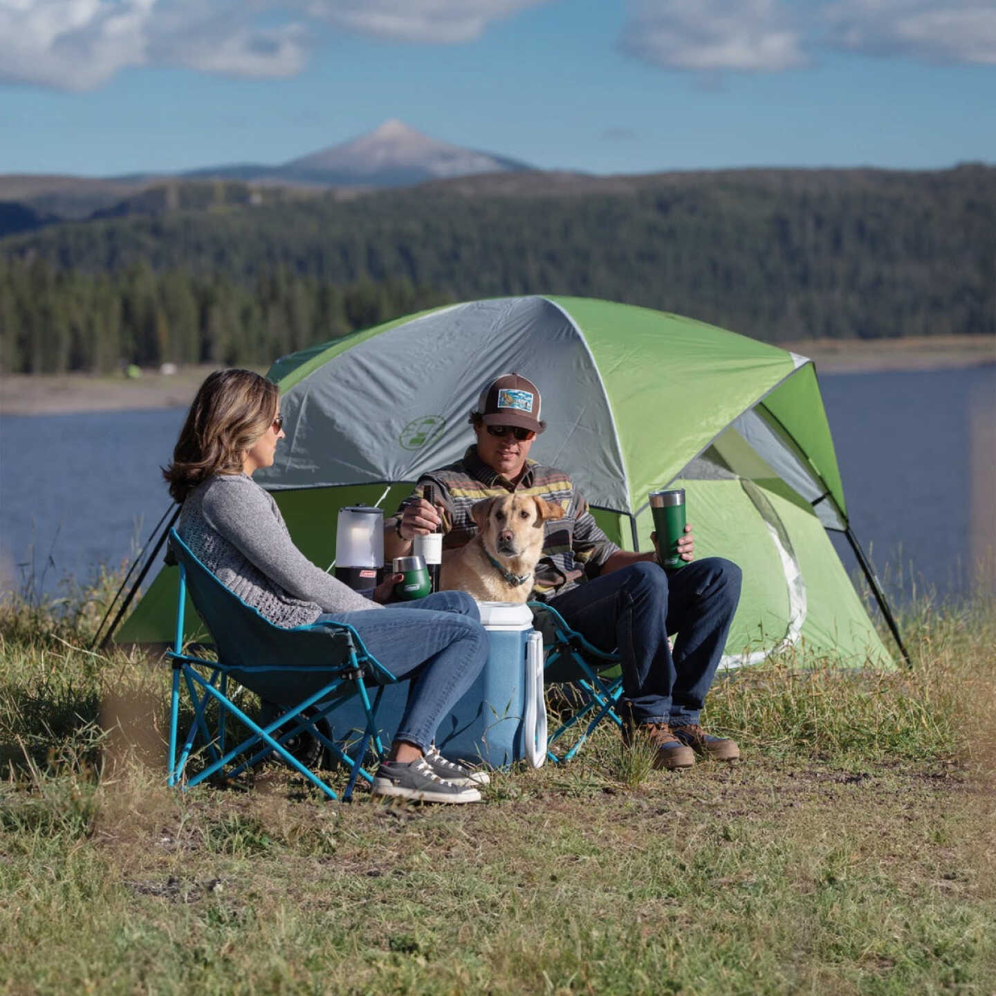 Coleman 4-Person Sundome Dome Camping Tent Image 2