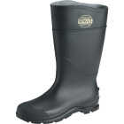 Servus Men's Size 7 Black Steel Toe PVC Rubber Boot Image 1