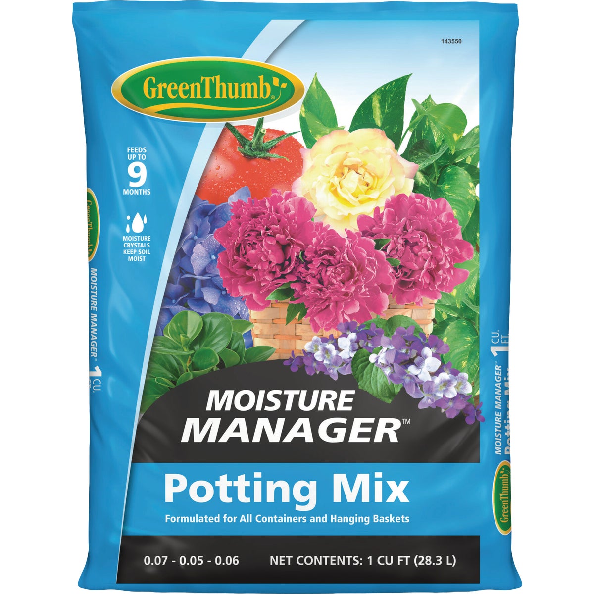 Green Thumb Moisture Manager 1 Cu. Ft. Potting Soil Image 1