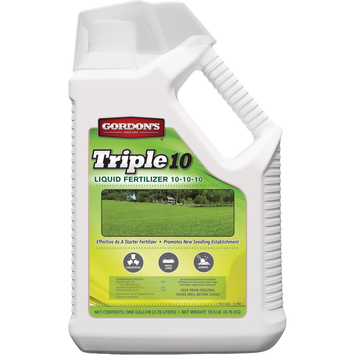 Gordon's Triple 10 1 Gal. Concentrate Liquid Fertilizer