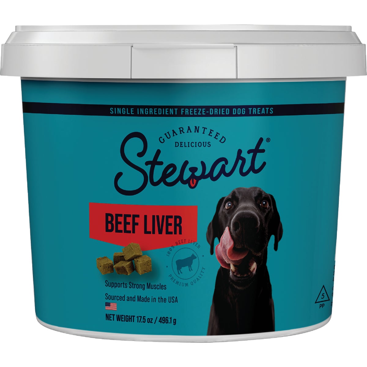 Stewart's 17.5 Oz. Beef Liver Freeze Dried Single Ingredient Dog Treat