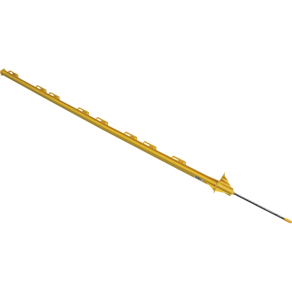 Dare 48 In. Yellow Step-in Poly Fence Post Image 1