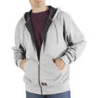 MED GRY HOOD FLC JACKET Image 1