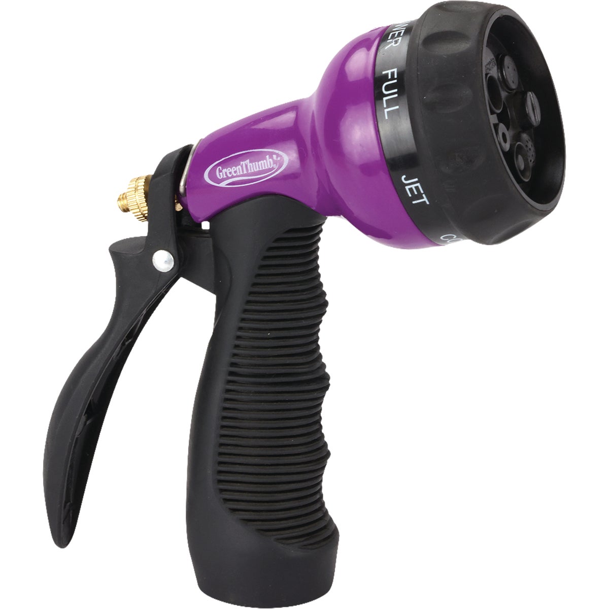 Green Thumb 7-Pattern Medium Duty Rear Trigger Metal Nozzle