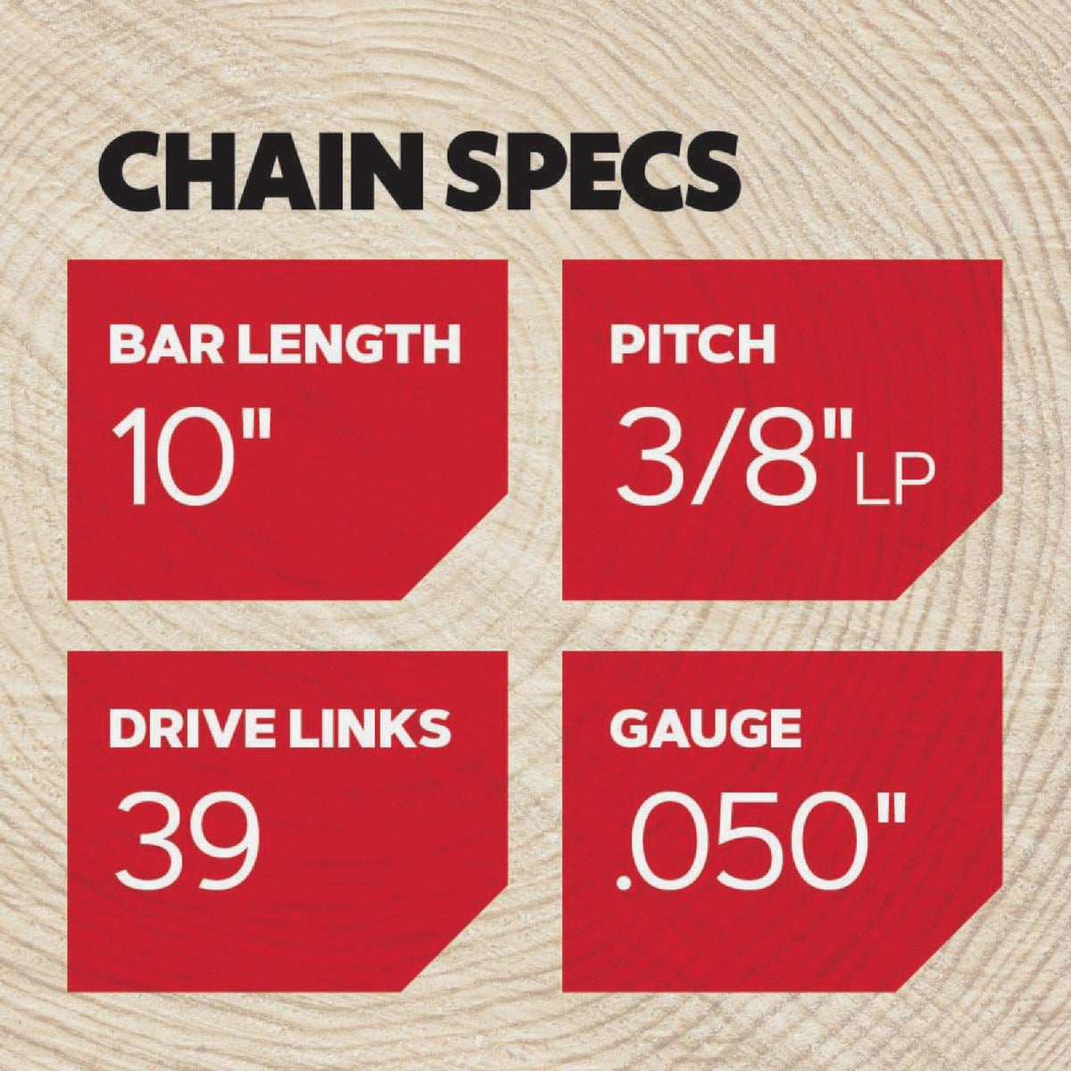 Oregon AdvanceCut 10 In. 39-Link Chainsaw Chain Image 5