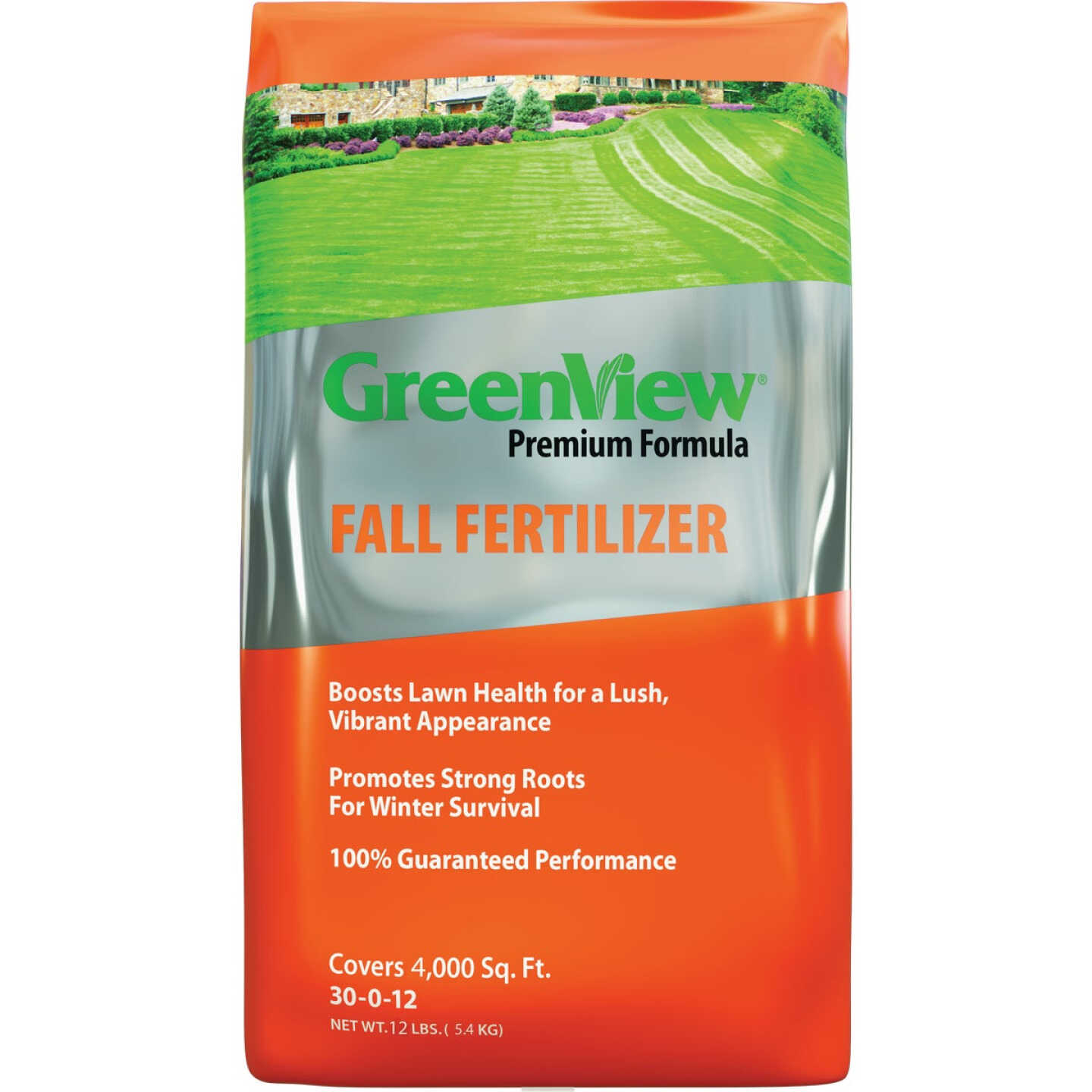 GreenView Premium Formula 12 Lb. 30-0-12 Fall Fertilizer Image 1