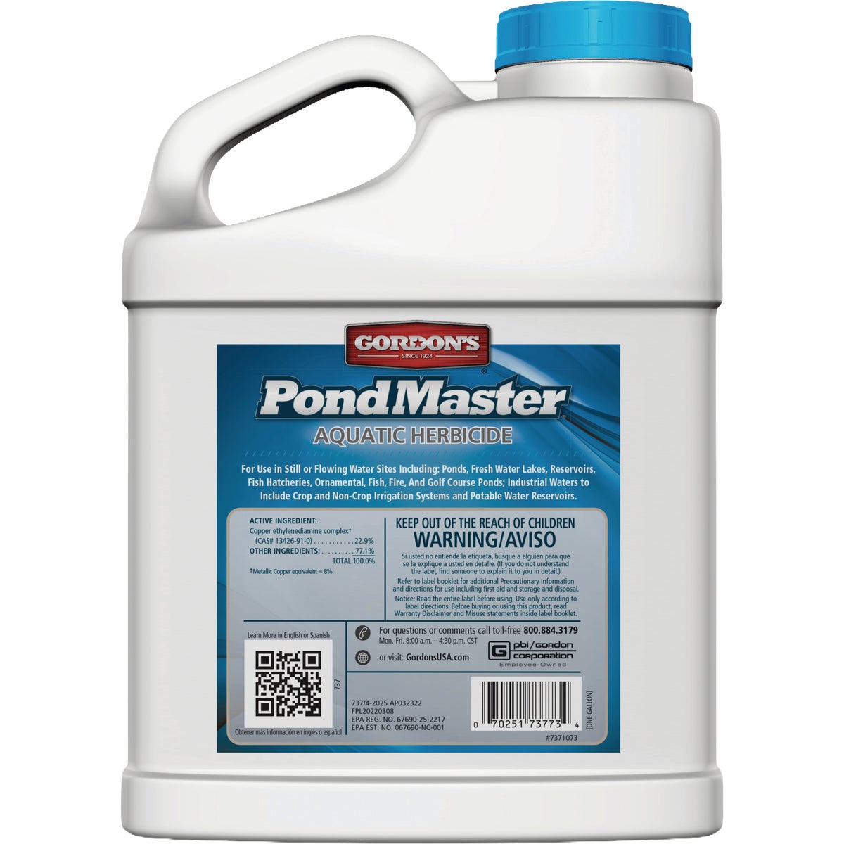 Gordon's PondMaster 1 Gal. Concentrate Aquatic Herbicide Image 2