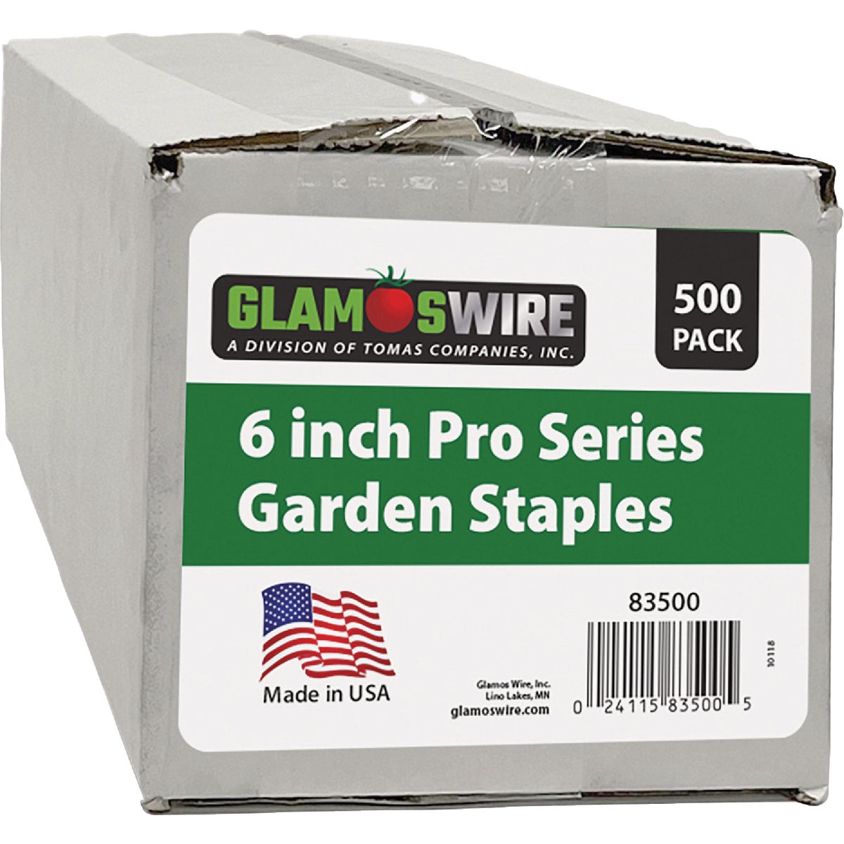 Glamos 6 In. Pro Series Garden Staple (500-Pack) Image 2