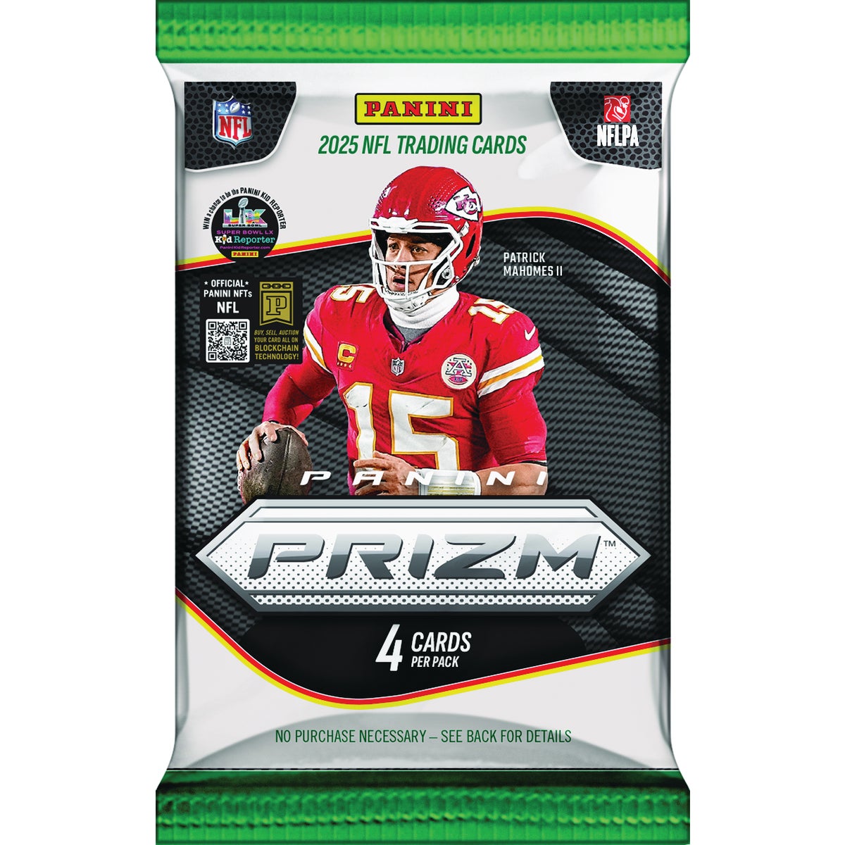 Panini 2025 Prizm Football Retail Pack
