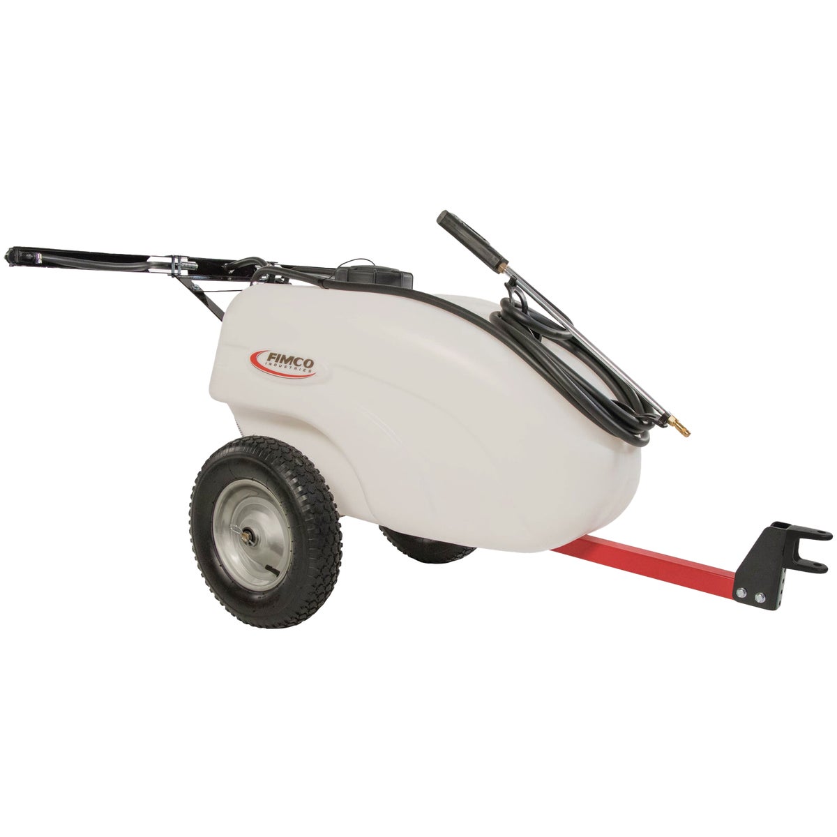 Fimco 30 Gal. Tow Behind Trailer Sprayer With Deluxe Pistol Grip