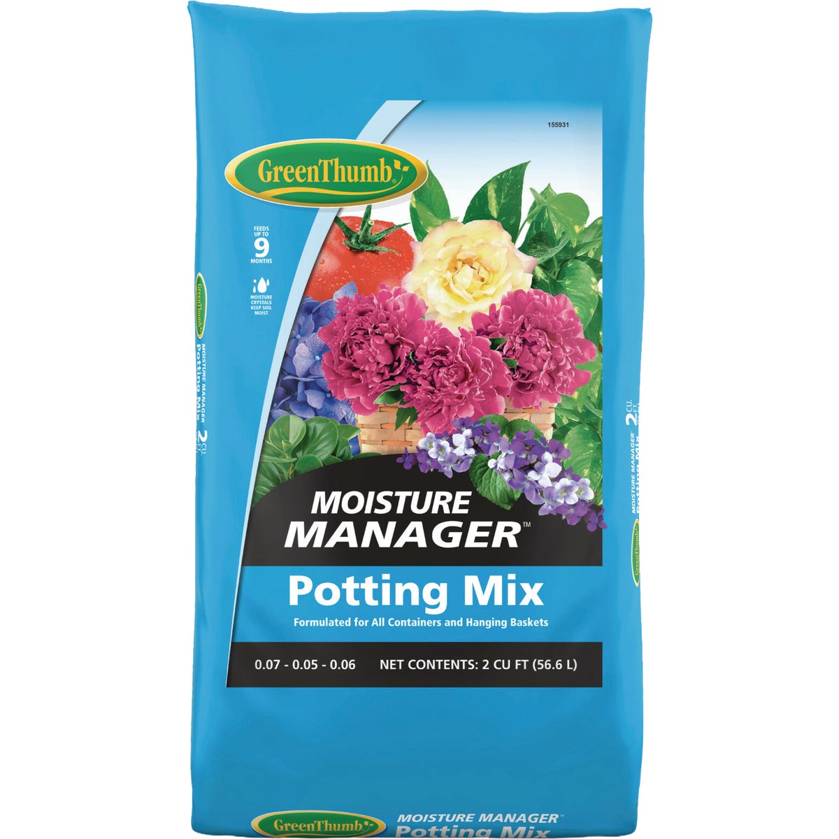 Green Thumb Moisture Manager 2 Cu. Ft. Potting Soil Image 1