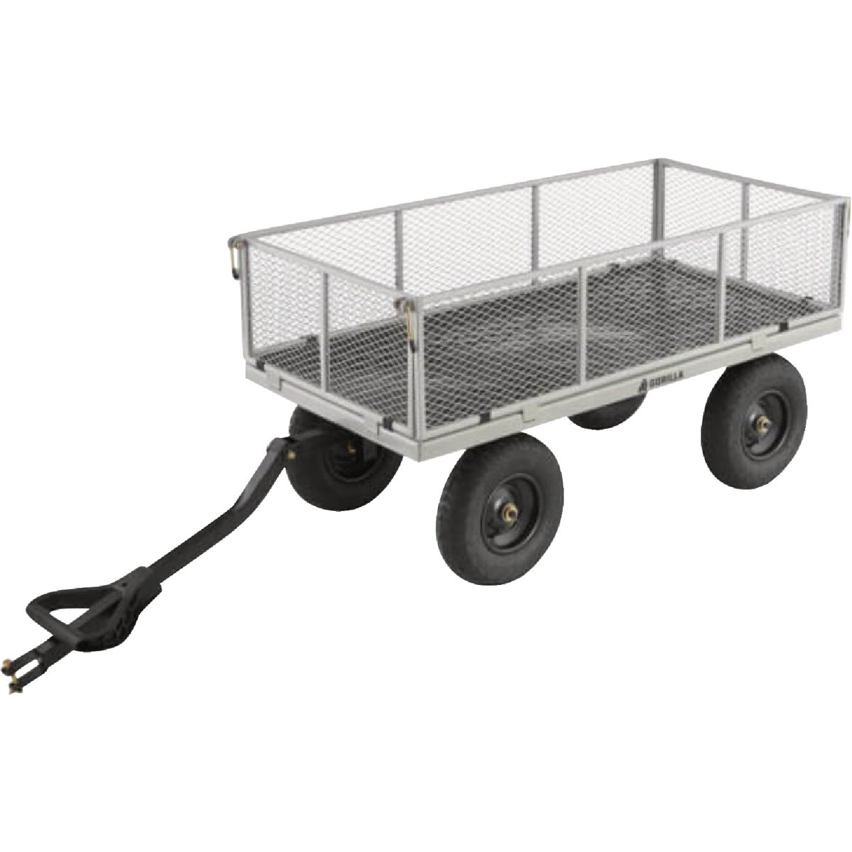 Gorilla Carts 7 Cu. Ft. 1,200 Lb. Steel Utility Cart Image 3