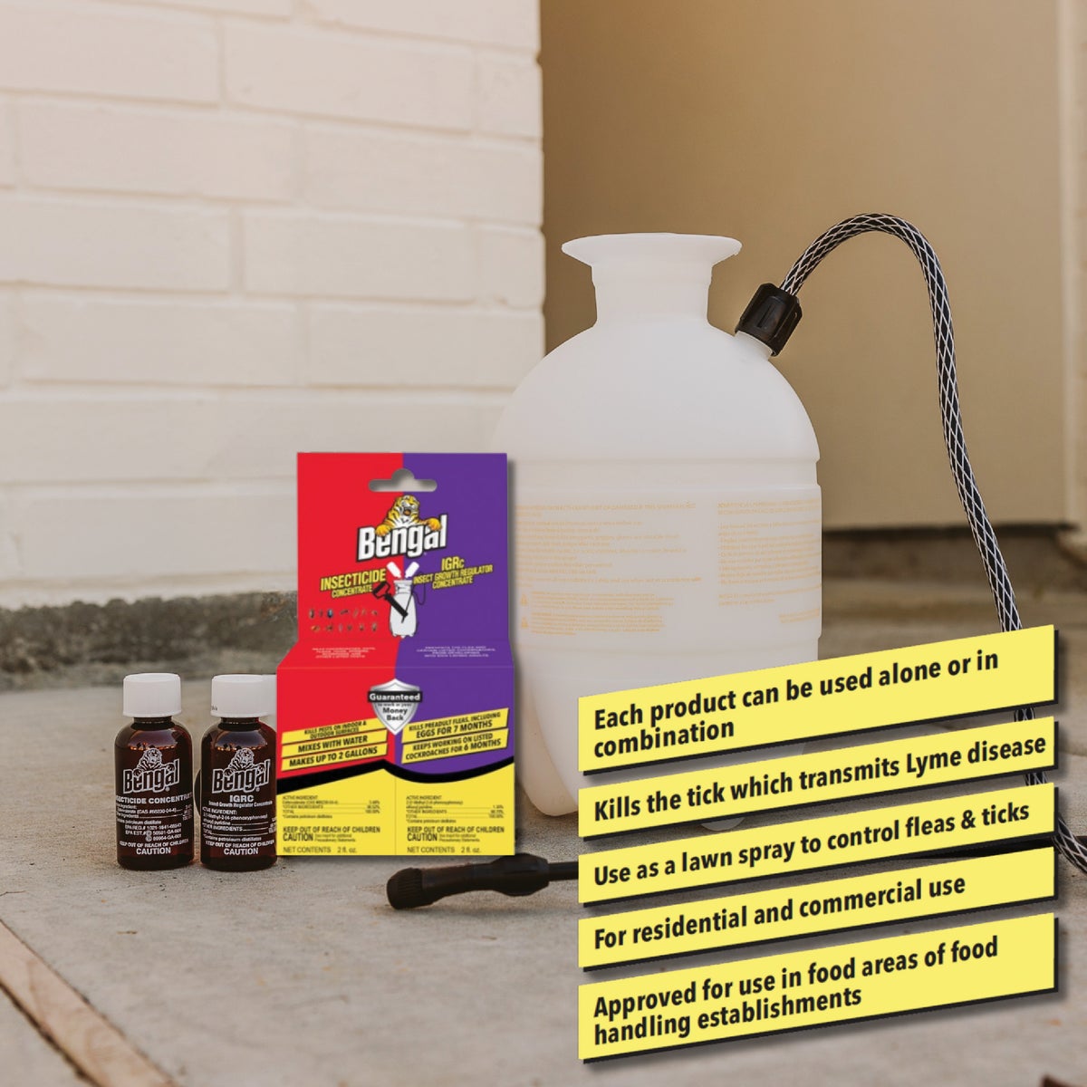 Bengal 2 Oz. Concentrate Insecticide & 2 Oz. Concentrate Insect Growth Regulator Combo Image 3