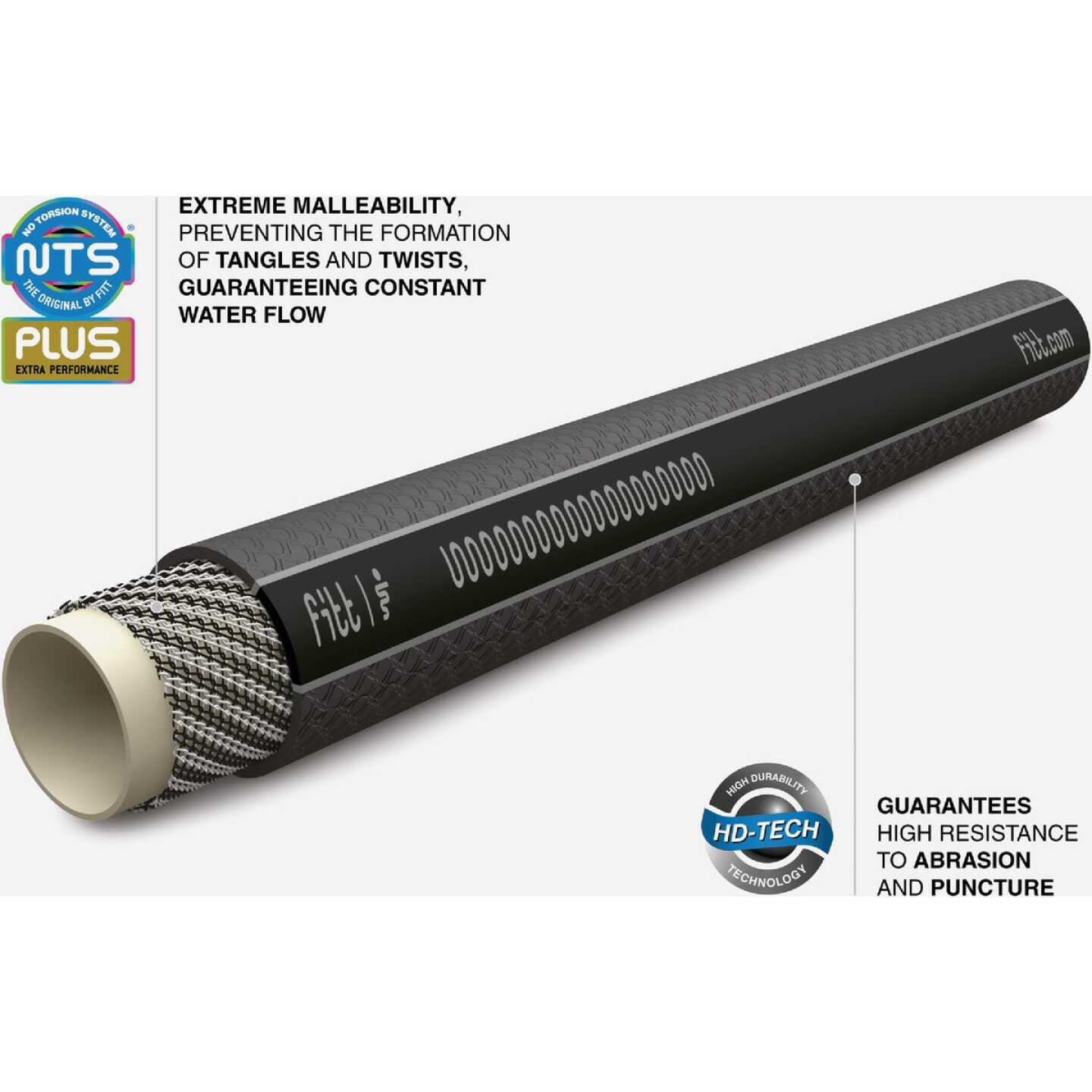 Fitt Force Pro 5/8 In. Dia. x 100 Ft. Commercial Grade Hose Image 7