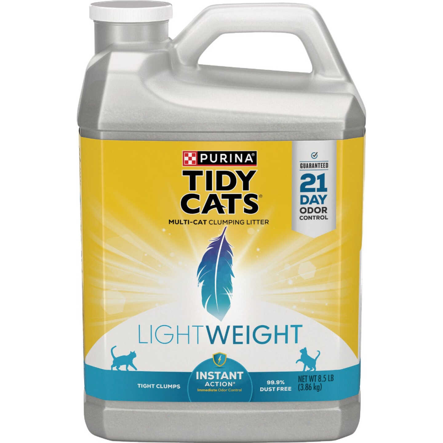 Purina Tidy Cats 8.5 Lb. Clumping Lightweight Instant Action Cat Litter Image 1