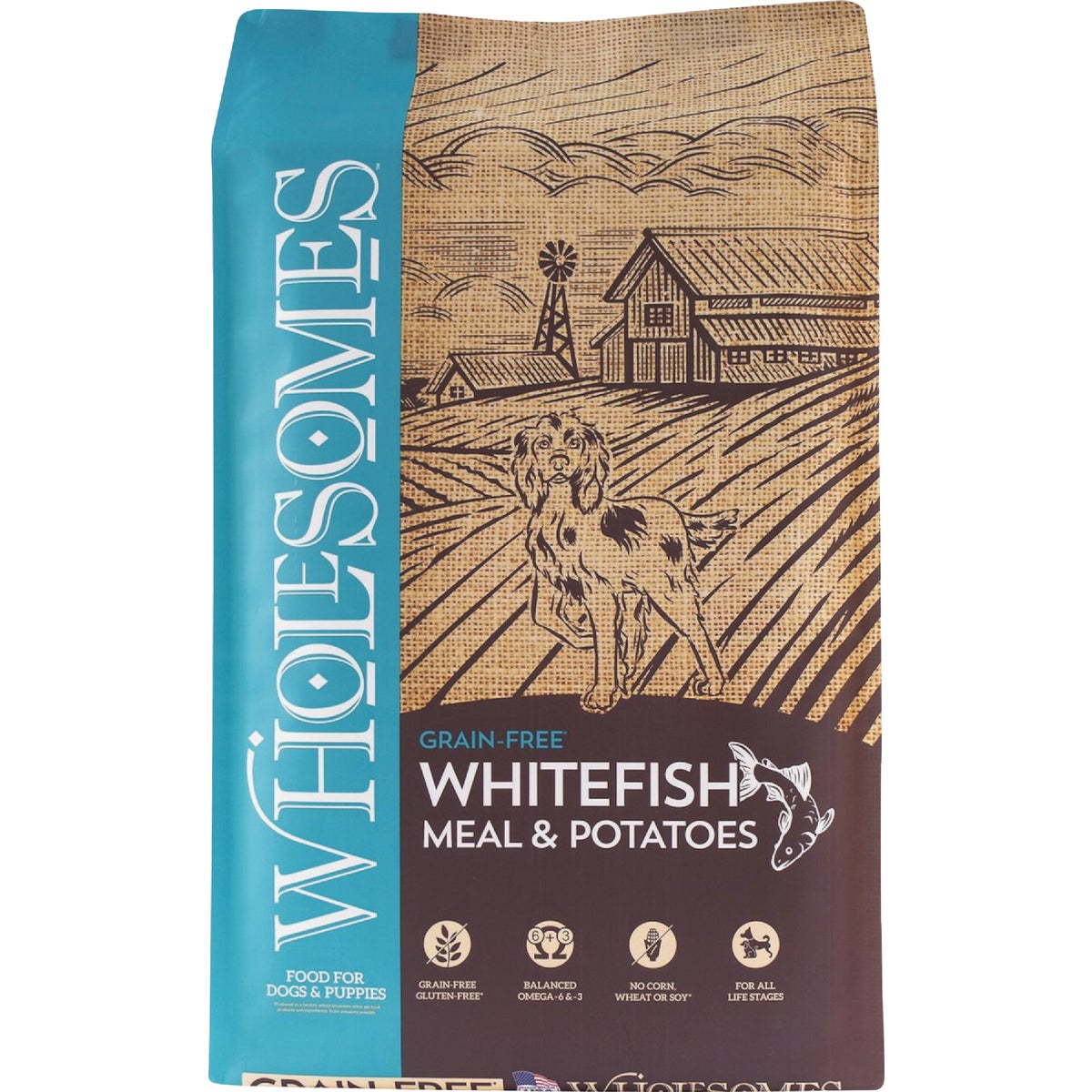 Wholesomes Grain-Free 35 Lb. Whitefish Meal & Potato Formula Dry Dog Food