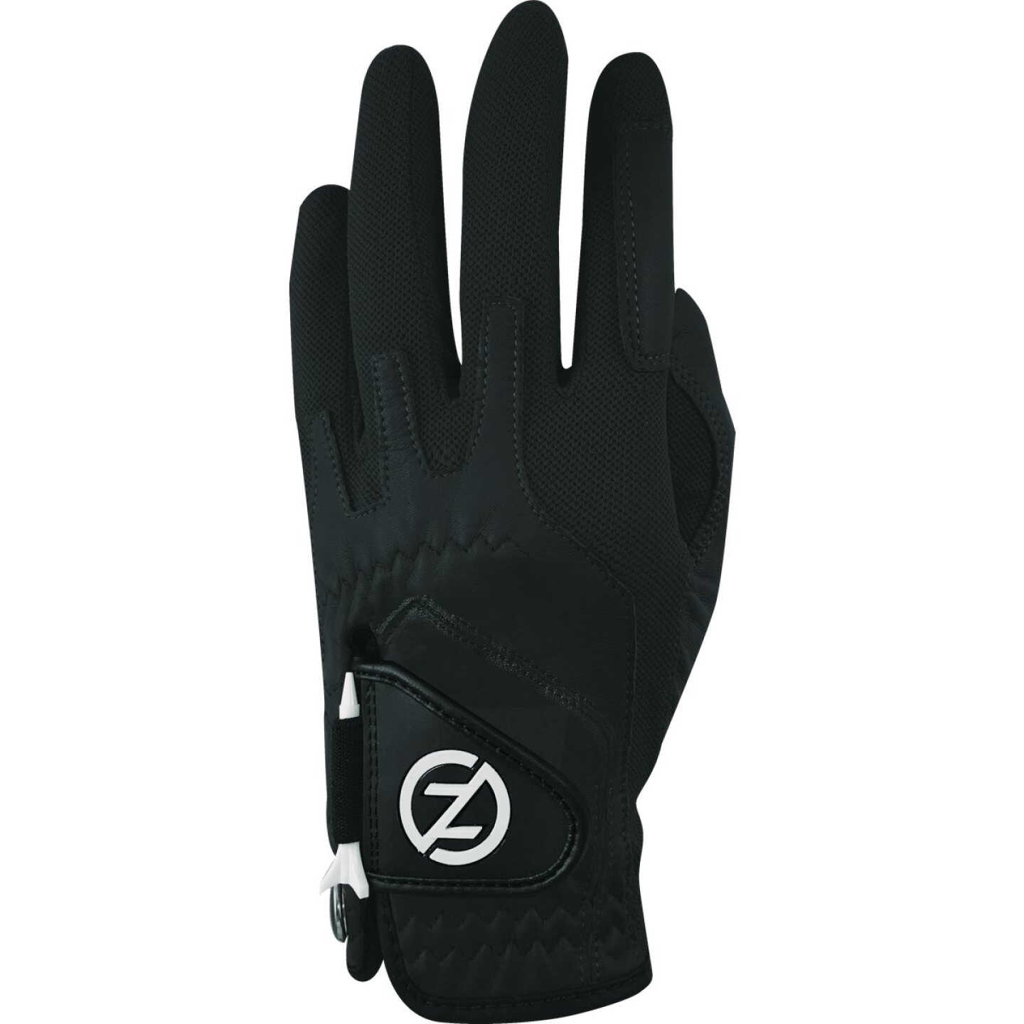 Zero Friction Cabretta Elite Black Universal Fit Left Hand Golf Glove Image 1