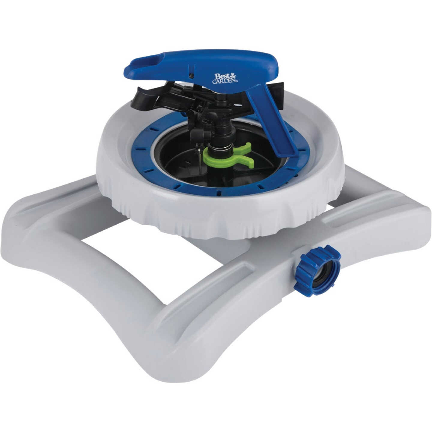 Best Garden Poly 5800 Sq. Ft. Sled Impulse Sprinkler with Programming Disc Image 1