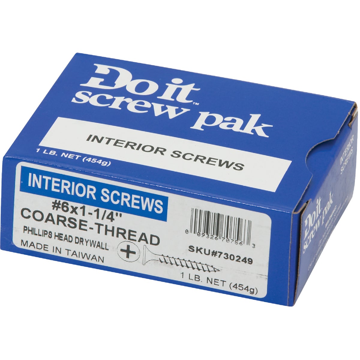 Do it #6 x 1 In. Coarse Thread Gray Phosphate Drywall Screw (5 Lb.-Box) Image 3
