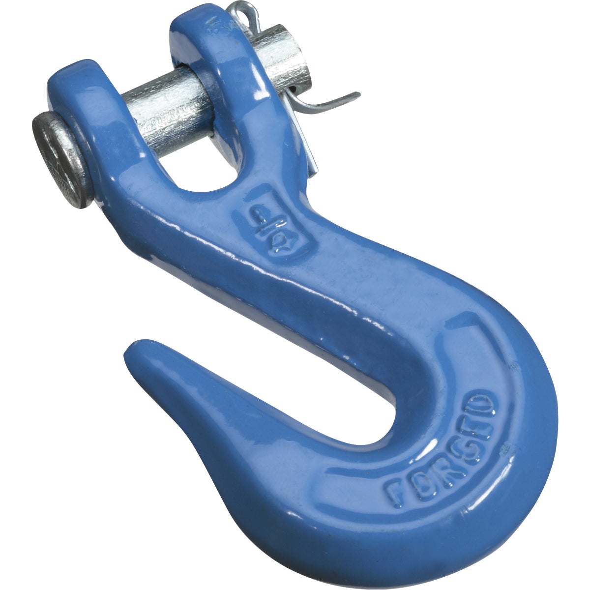 National Hardware 1/4 In. Blue Clevis Grab Hook