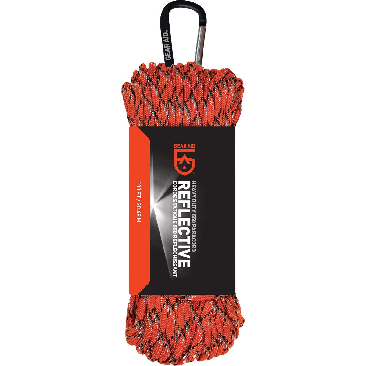 GearAid 550 100 Ft. Orange Paracord