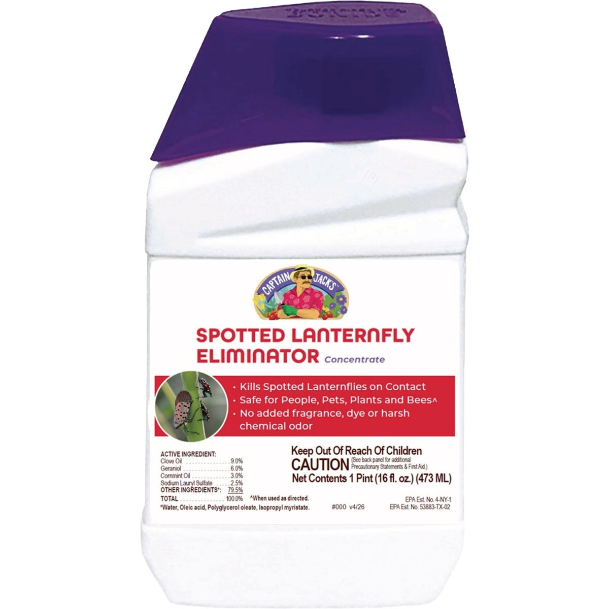Bonide Captain Jack's 16 Oz. Concentrate Spotted Lanternfly Eliminator