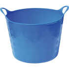 Tuff Stuff 7 Gal. Sky Blue Plastic Flex Tub Image 1