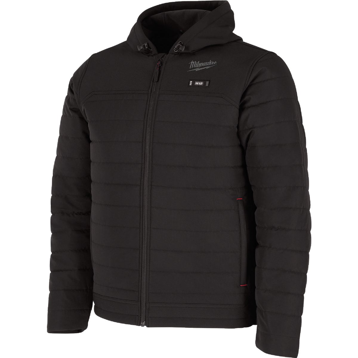 Milwaukee M12 AXIS Men's Black Cordless Heated Jacket, XL Image 2
