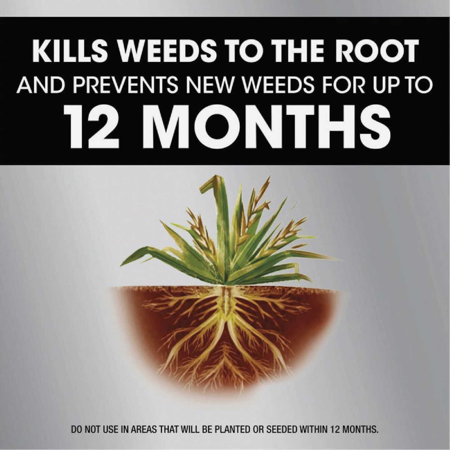 Roundup Dual Action 365 1 Gal. Exclusive Formula Weed & Grass Killer with Comfort Wand Image 5