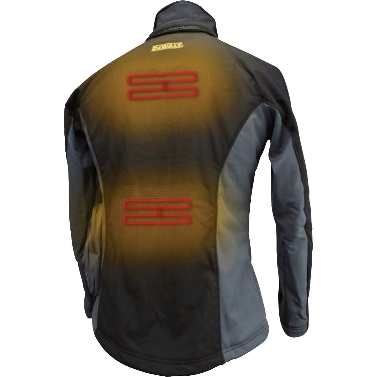 DEWALT Women's Black Soft Shell Heated Coat Kit, L Image 4