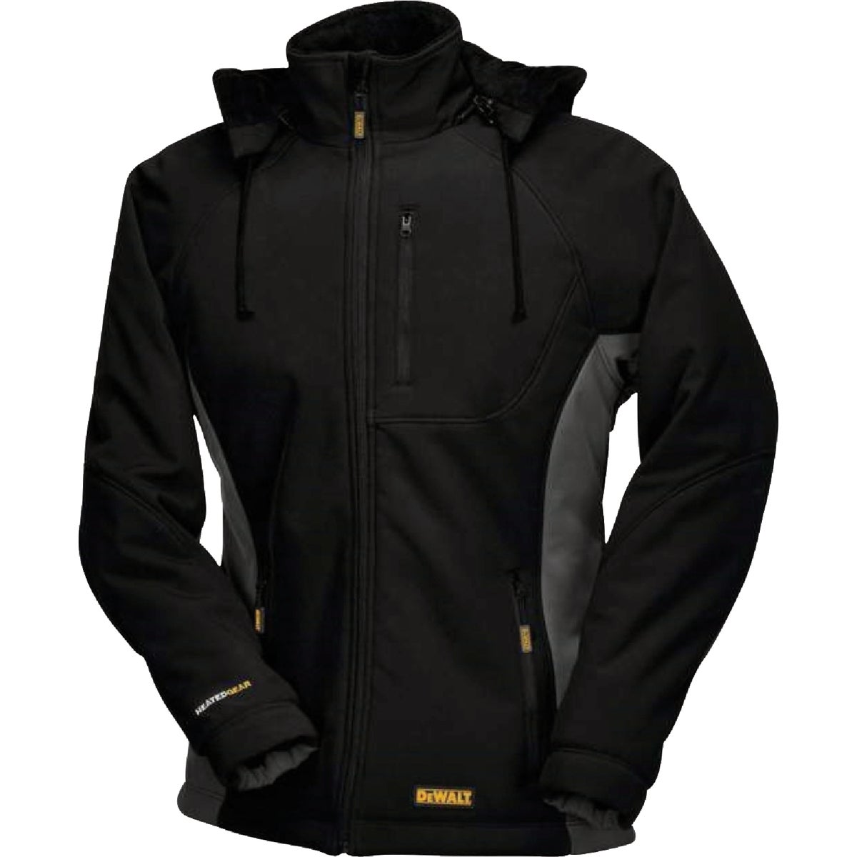 DEWALT Women's Black Soft Shell Heated Coat Kit, L Image 5