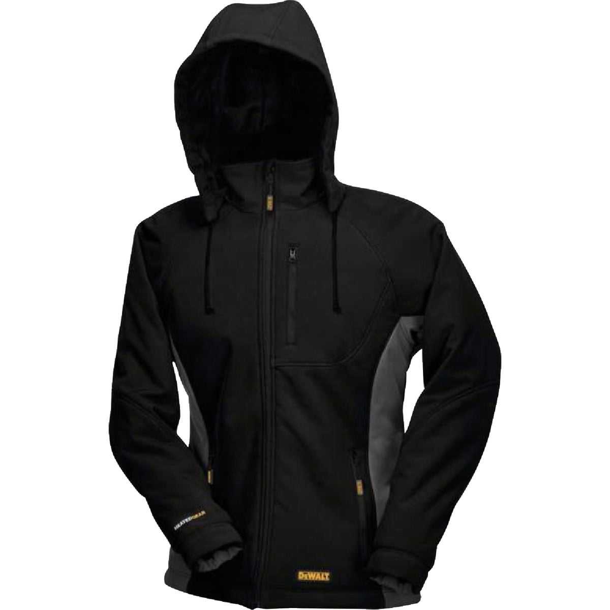 DEWALT Women's Black Soft Shell Heated Coat Kit, L Image 6