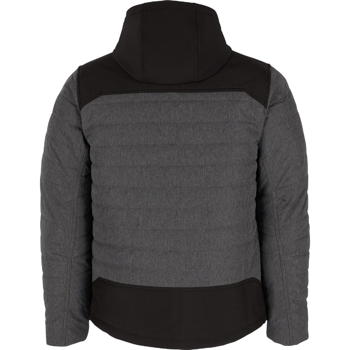 Milwaukee M12 AXIS Men's Gray Cordless Heated Jacket, L Image 3