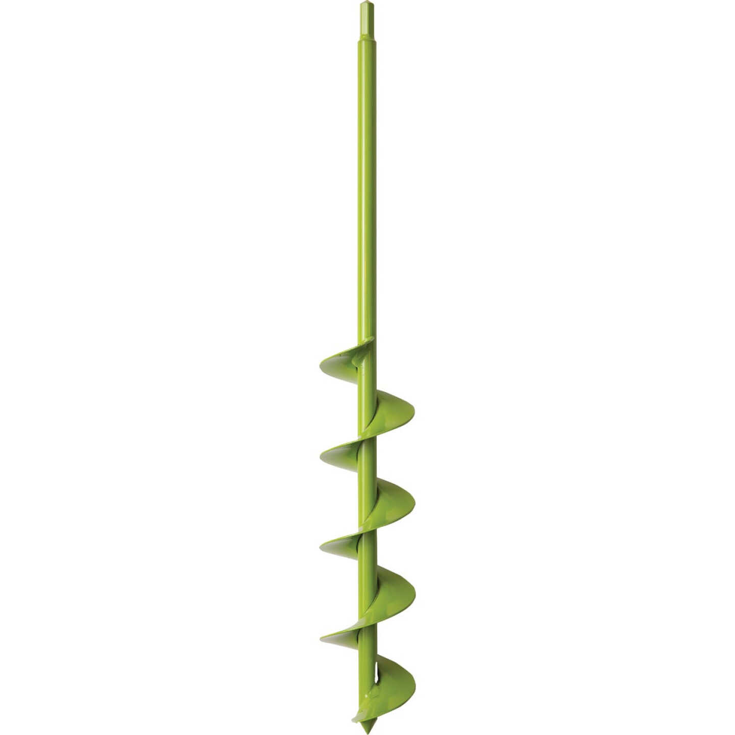 Power Planter 24 In. x 3 In. Lime Bulb Planter Garden Auger Image 1