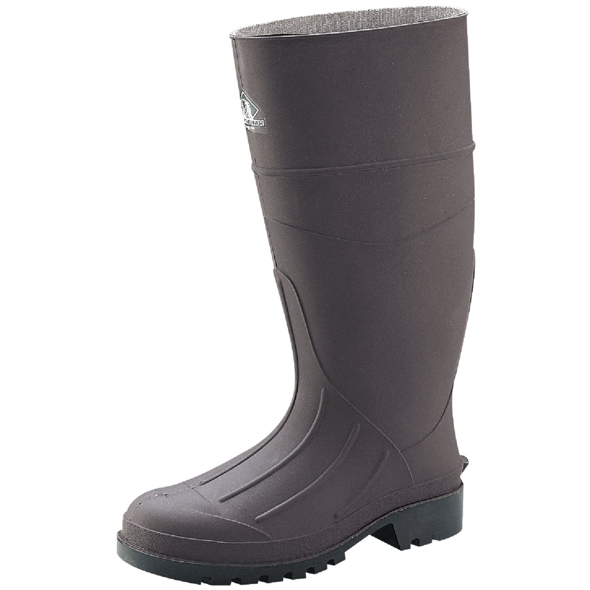 Servus Men's Size 12 Brown PVC Rubber Work Boot