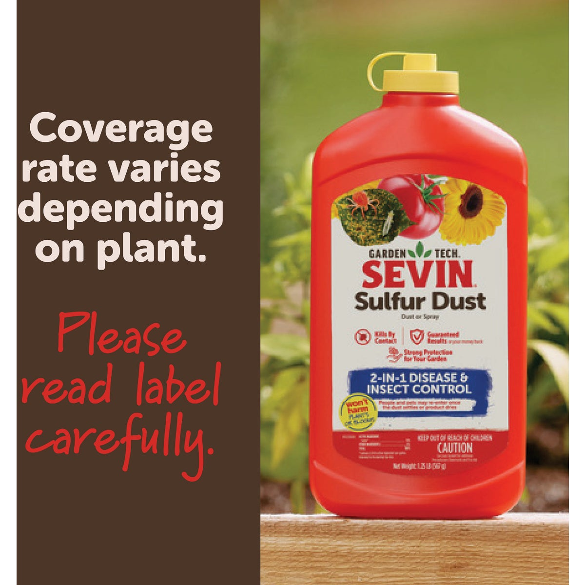 Sevin 1.25 Lb. 2-in-1 Sulfur Dust Image 4