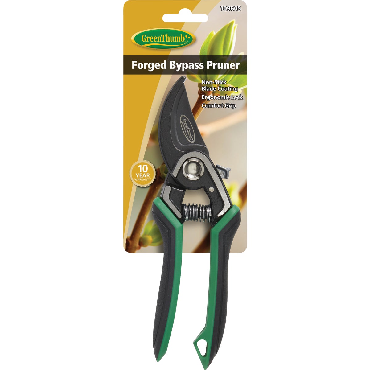 Green Thumb 8.4 In. Heavy Duty Bypass Pruner Image 2