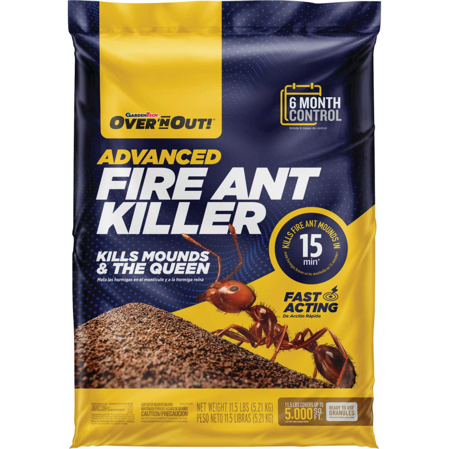 Over 'n Out! 11.5 Lb. Ready To Use Granules Fire Ant Killer Image 1