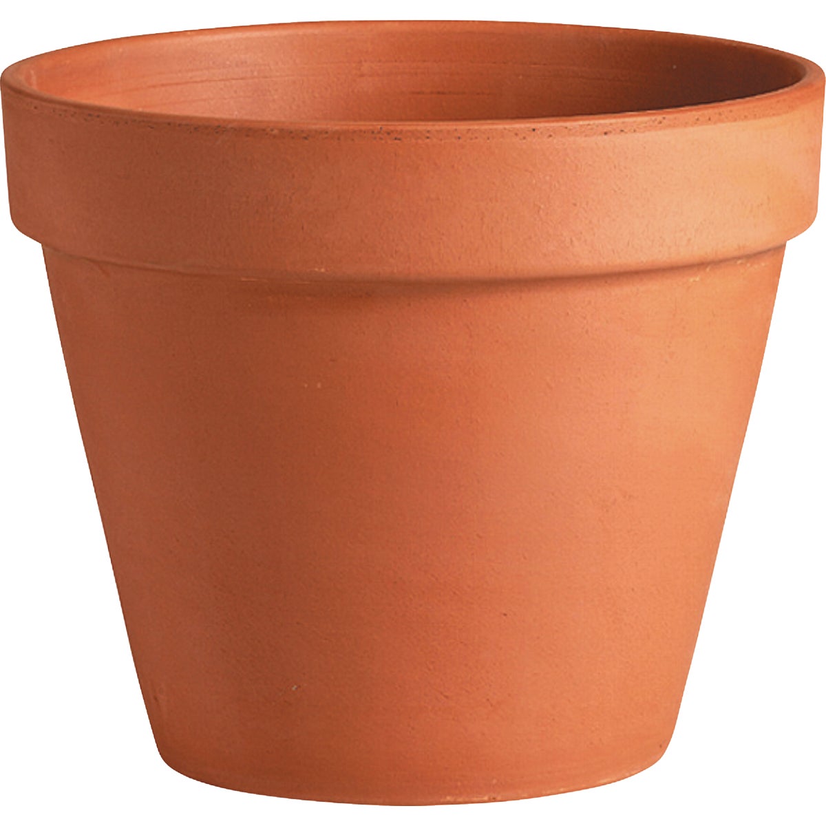 Deroma 4.3 In. Red Terra Cotta Clay Standard Planter