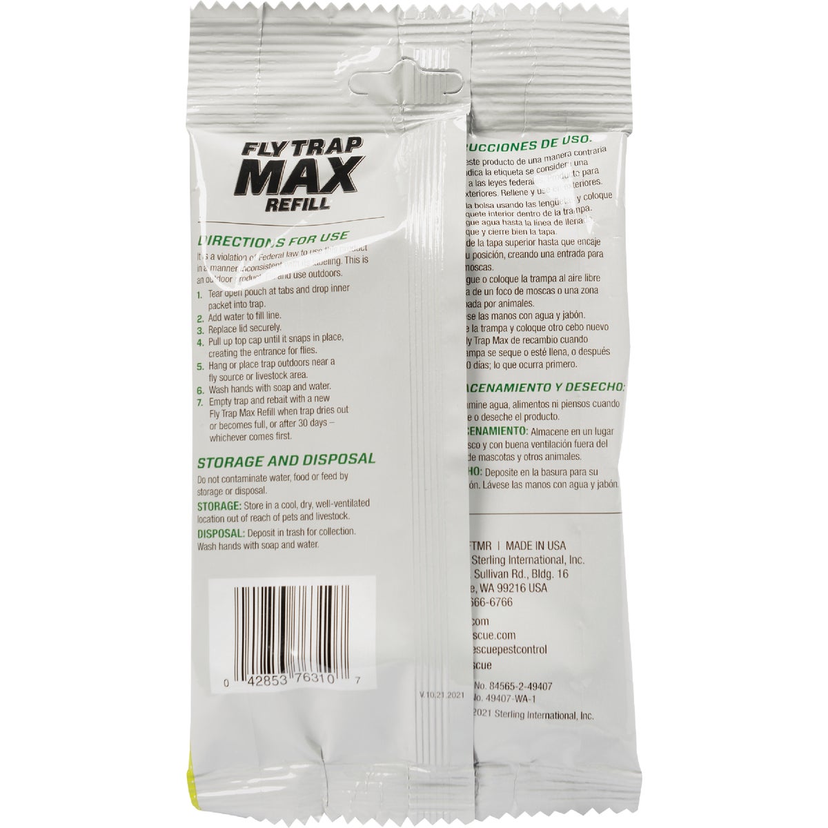 Rescue Fly Trap Max Refill Image 2