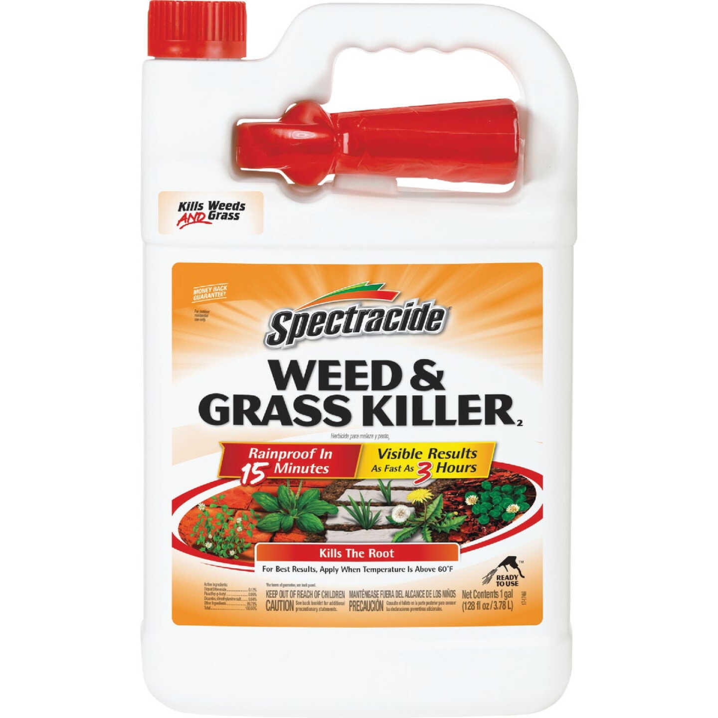 Spectracide 1 Gal. Ready To Use Trigger Spray Weed & Grass Killer Image 1