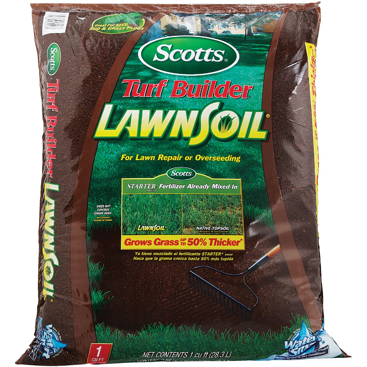 Scotts Turf Builder LawnSoil 1.5 Cu. Ft. Top Soil Image 2